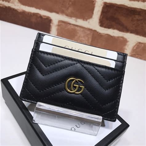 fake gucci gg marmont card case|gucci marmont coin case.